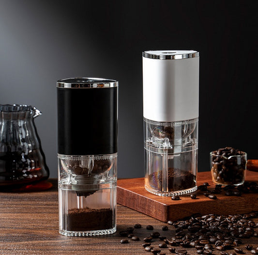 Portable USB Rechargeable Electric Coffee Bean Grinder: Convenient Café Companion for Drip Coffee Enthusiasts