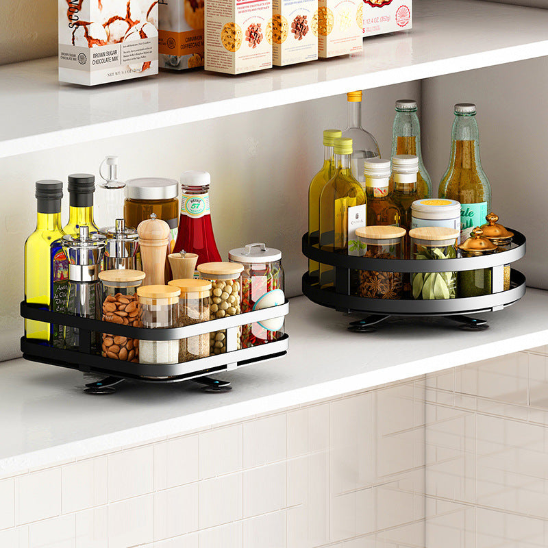 Multi-Use Rotating Kitchen Seasoning Organizer