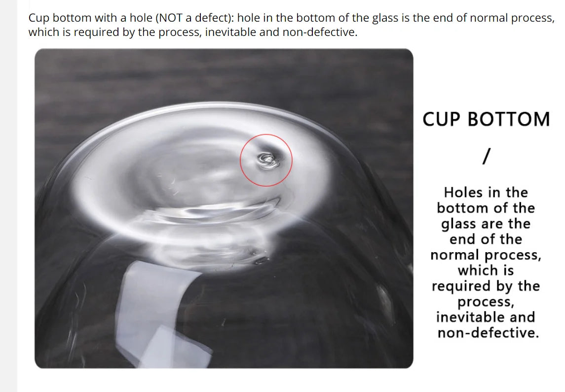 1–6PCS 80–450ML Double Wall Heat-Resistant Glass and Cups