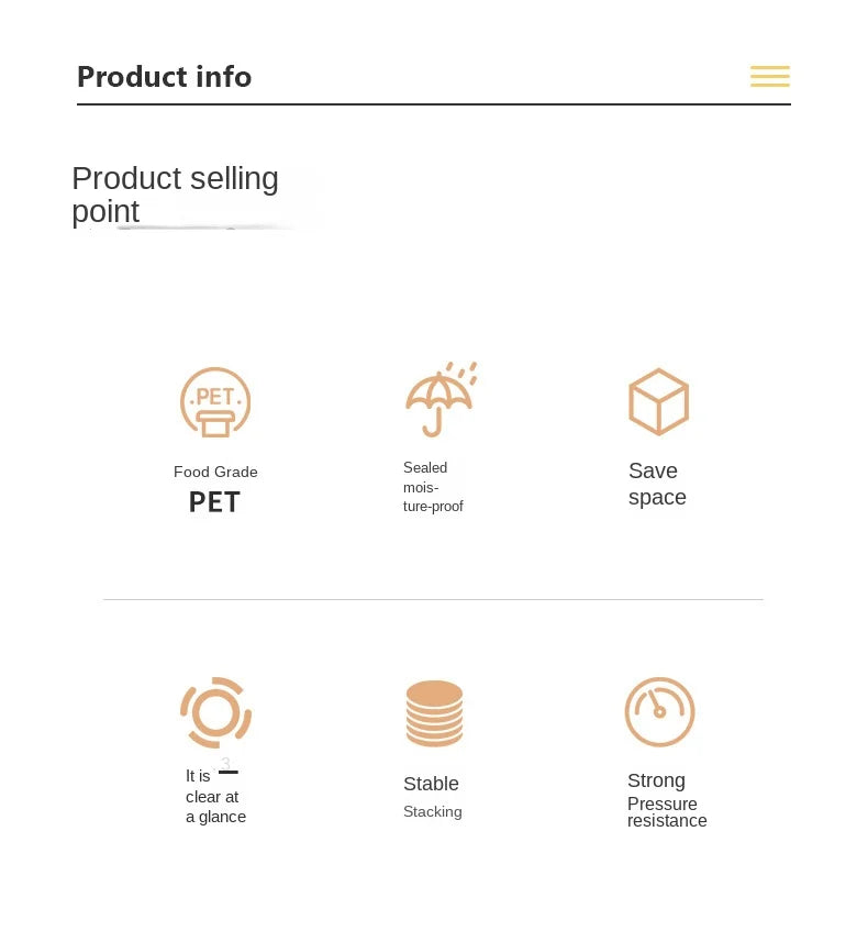 Premium Airtight Food Storage Container Set for Kitchen