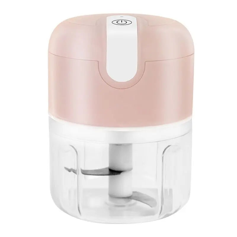 Portable Electric Mini Chopper – USB Rechargeable Garlic & Meat Grinder