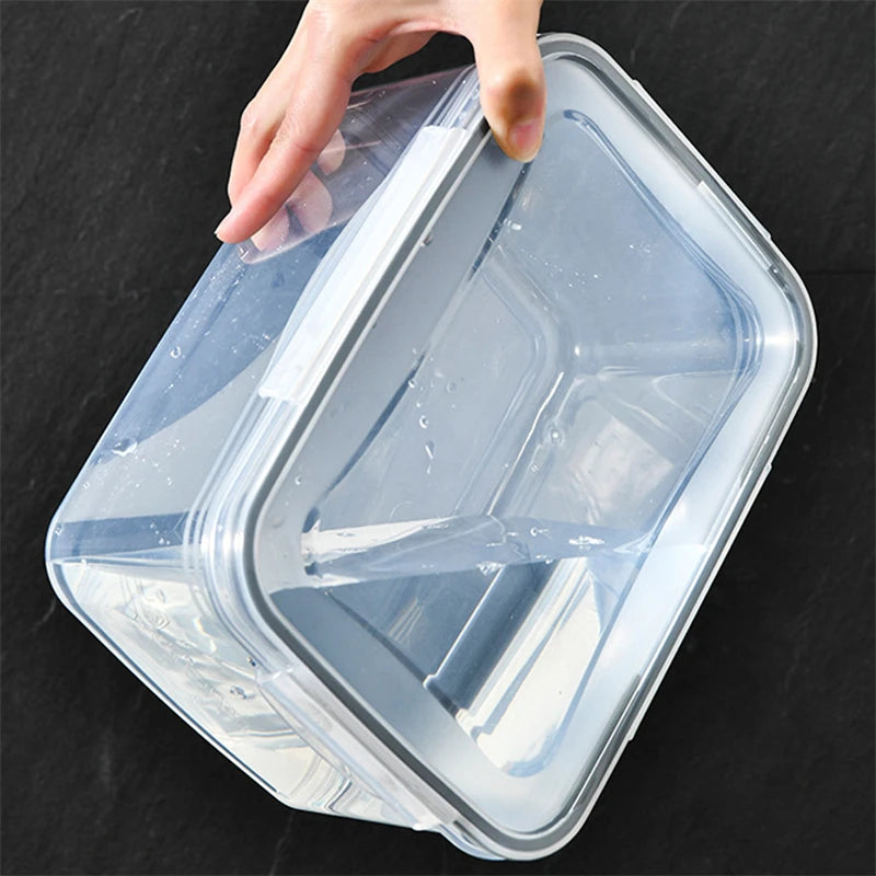 Fridge Storage Box & Kitchen Organizer for Fruits, Veggies, and Pantry