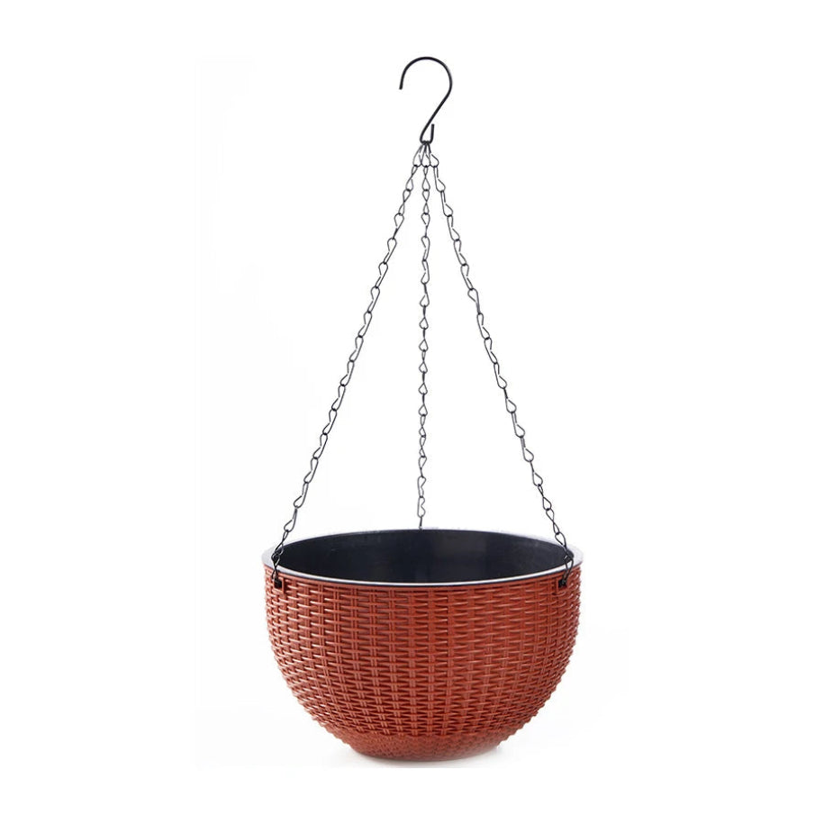 European-Style Imitation Rattan Hanging Flower Pot