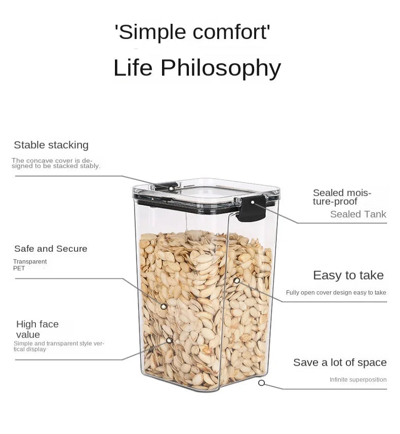 Premium Airtight Food Storage Container Set for Kitchen