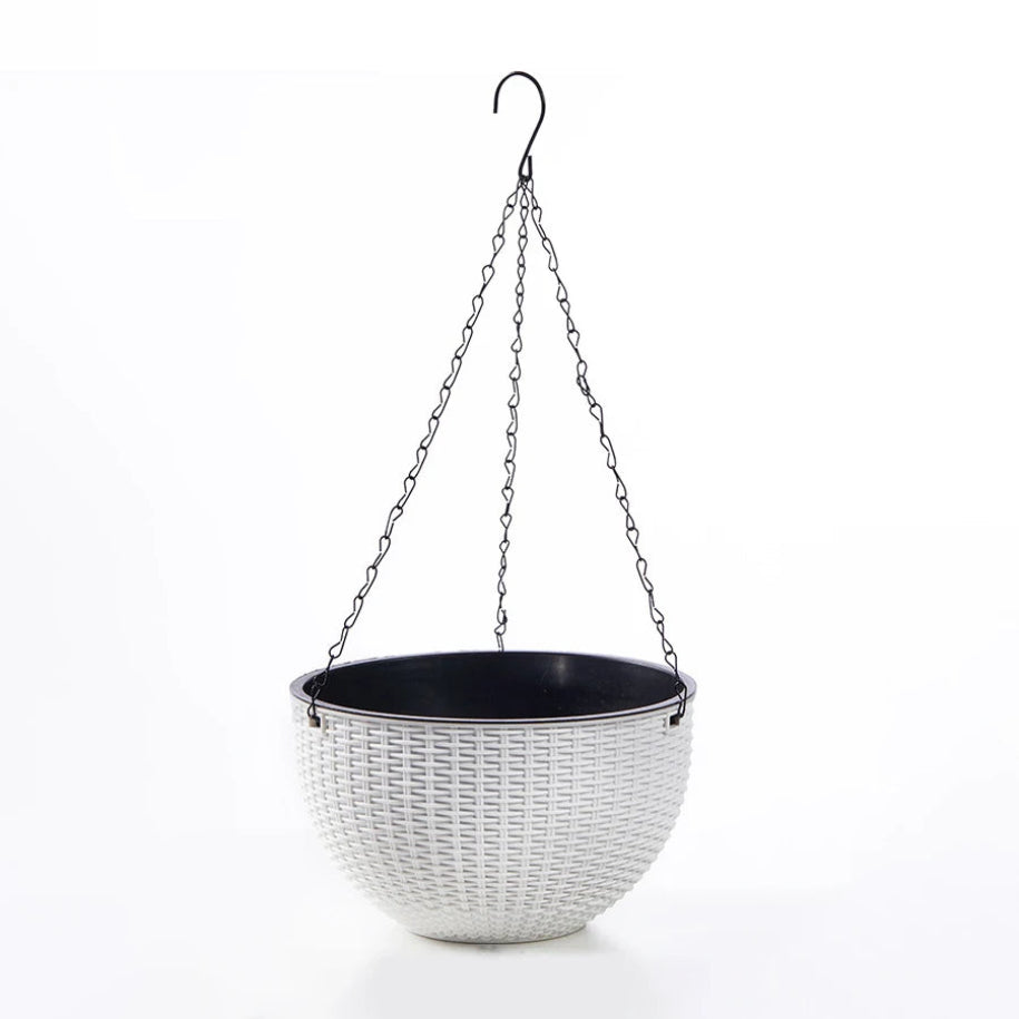 European-Style Imitation Rattan Hanging Flower Pot