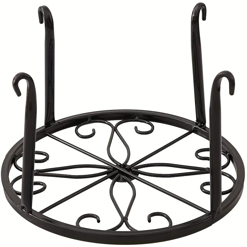Heavy-Duty Rustproof Metal Plant Stand – Indoor/Outdoor