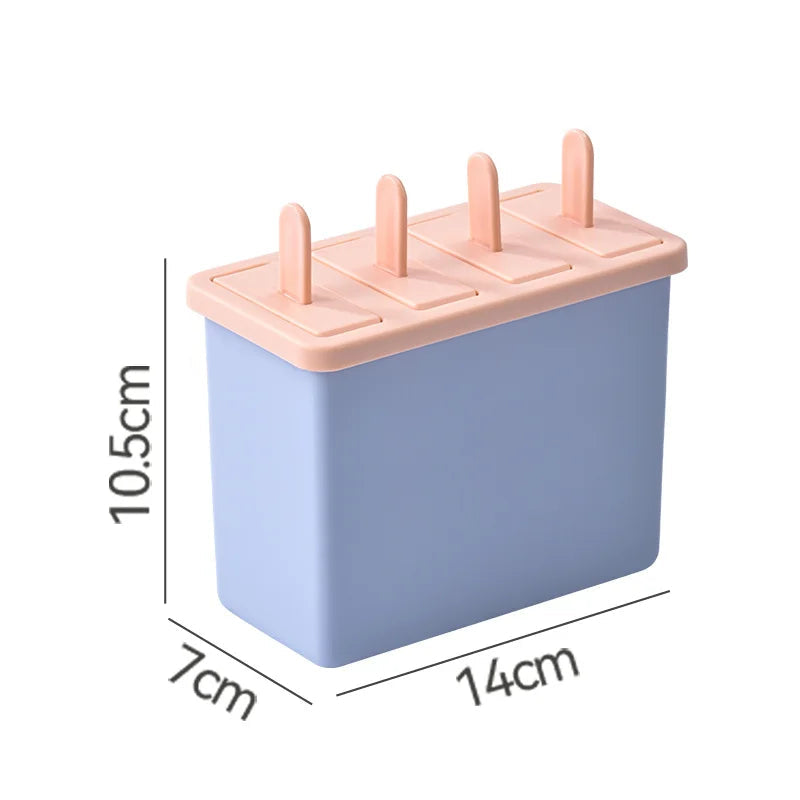 Homemade Popsicle Mold Set with Lid – Food Grade Ice Cream Maker