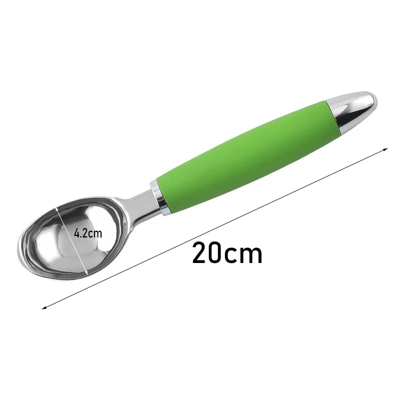 Multi-Style Stainless Steel Ice Cream & Ice Cube Scoop Mould