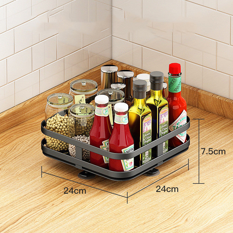 Multi-Use Rotating Kitchen Seasoning Organizer