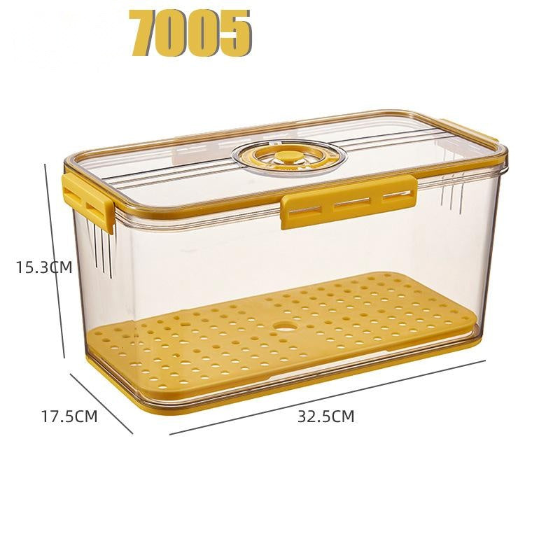 Transparent Food Grade Storage Container for Refrigerators