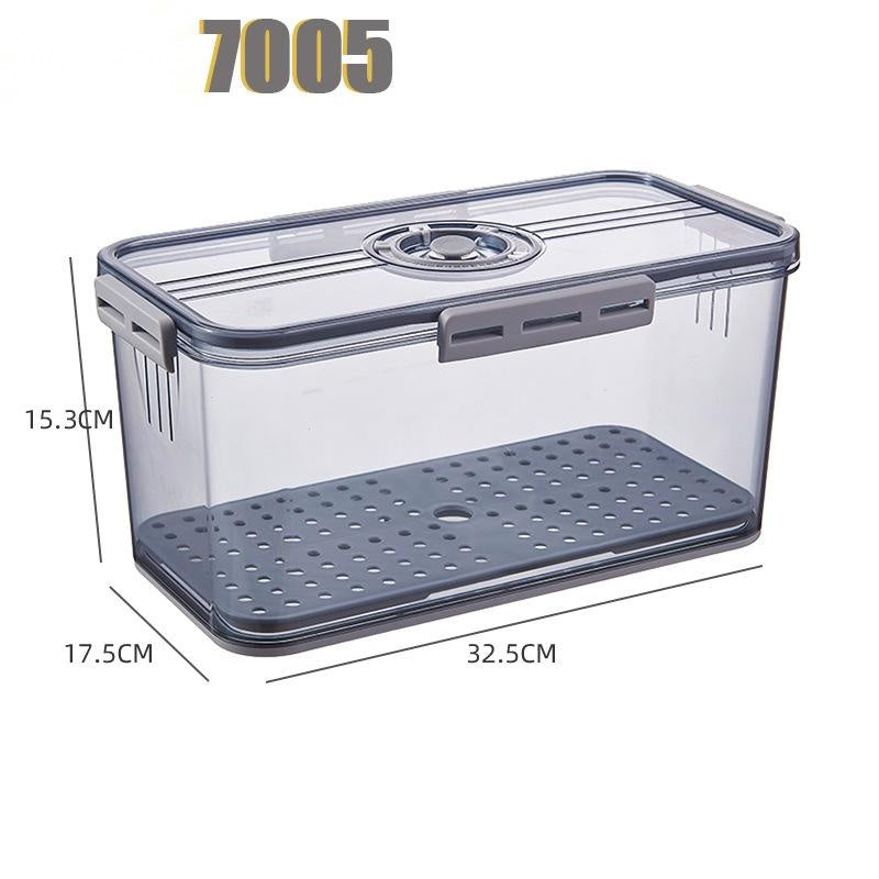 Transparent Food Grade Storage Container for Refrigerators