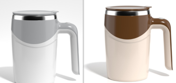 Rechargeable Self-Stirring Coffee Mug: Effortless Blending for Coffee, Milkshakes, and More