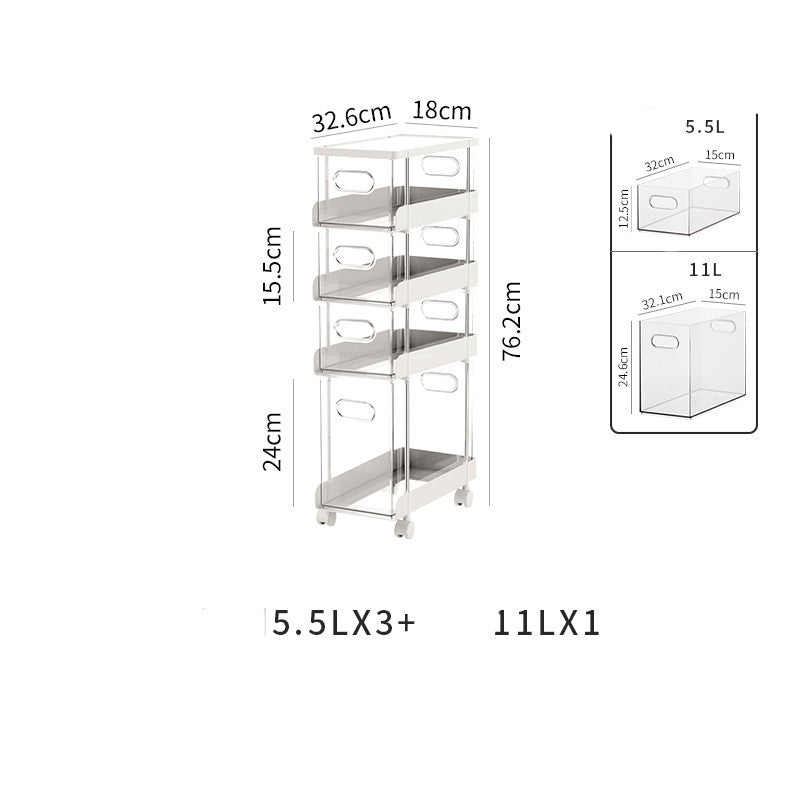 Space-Saving Multi-Story Lockers for Kitchen Corners