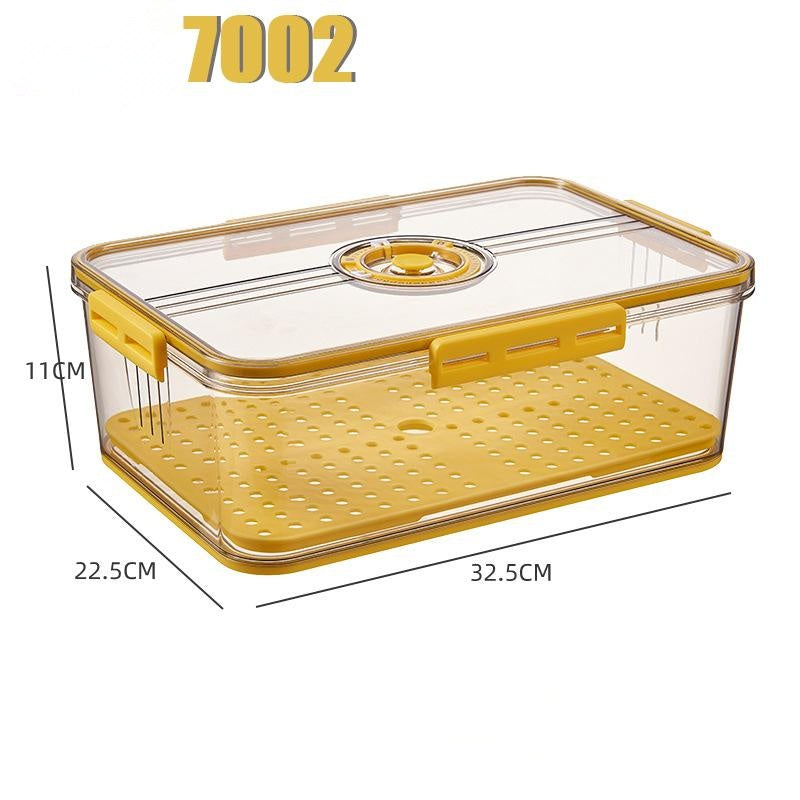 Transparent Food Grade Storage Container for Refrigerators