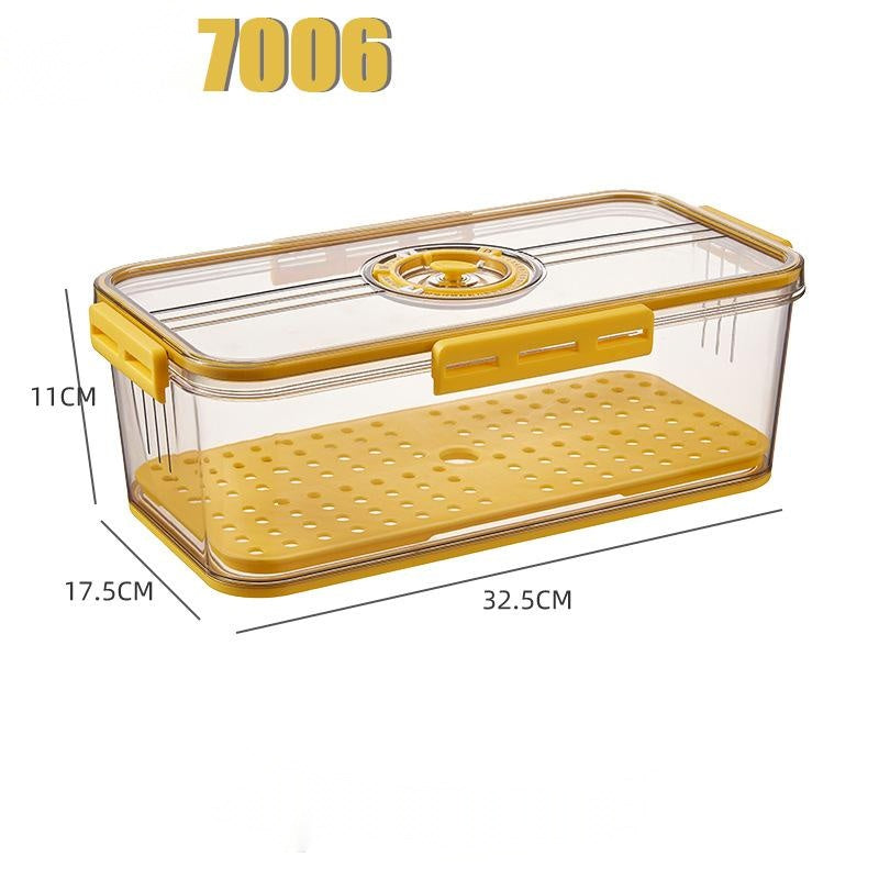 Transparent Food Grade Storage Container for Refrigerators