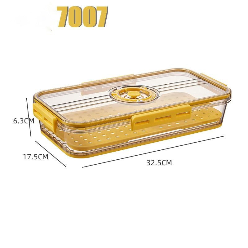 Transparent Food Grade Storage Container for Refrigerators