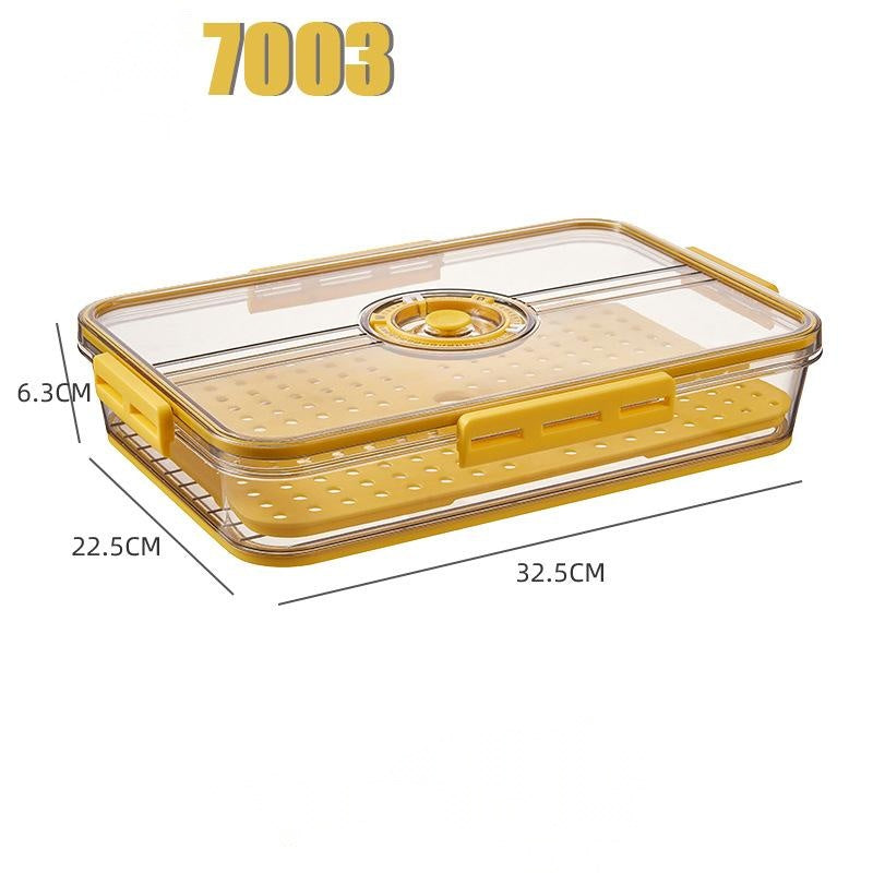 Transparent Food Grade Storage Container for Refrigerators