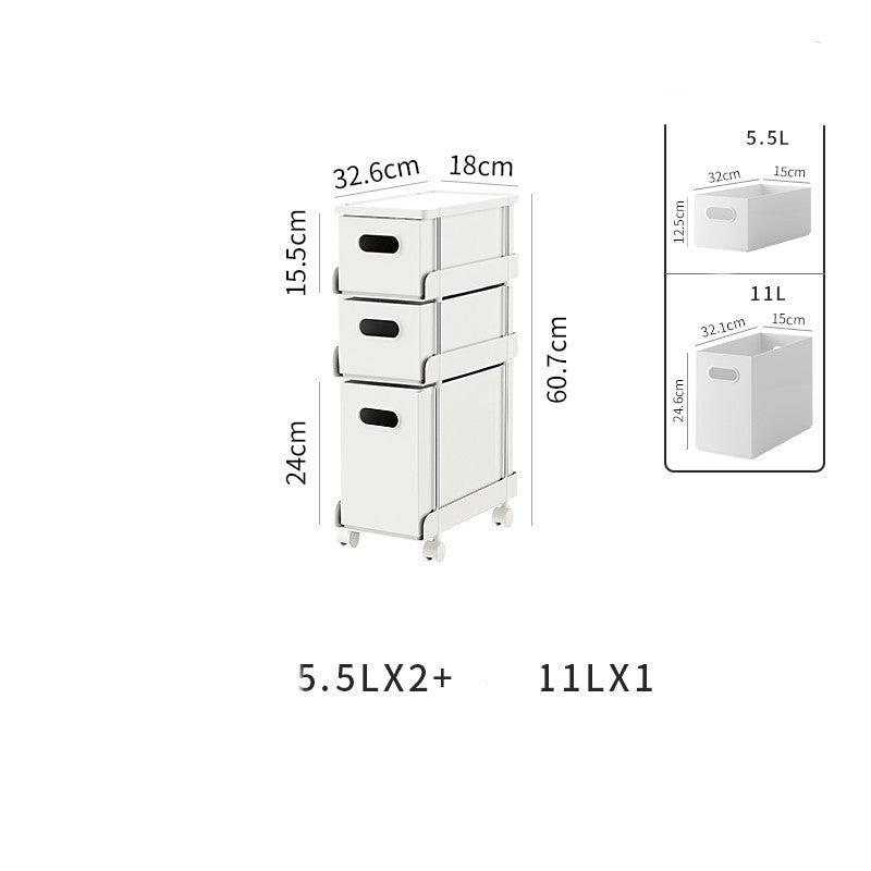 Space-Saving Multi-Story Lockers for Kitchen Corners