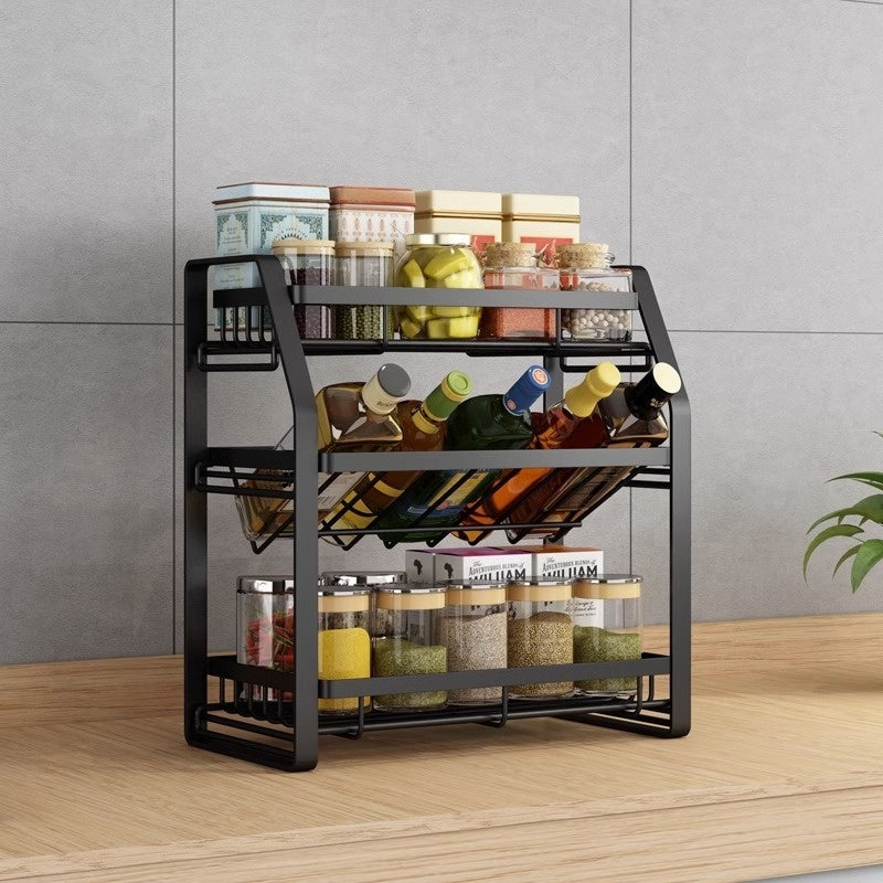 Compact and Portable Kitchen Spice Rack